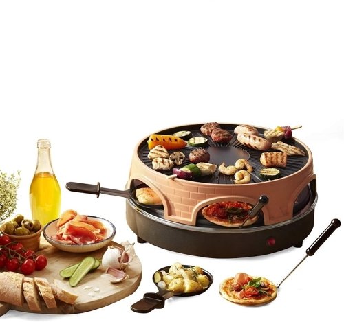 Piec elektryczny do pizzarette / grill  / raclette EMERIO PO-113255
